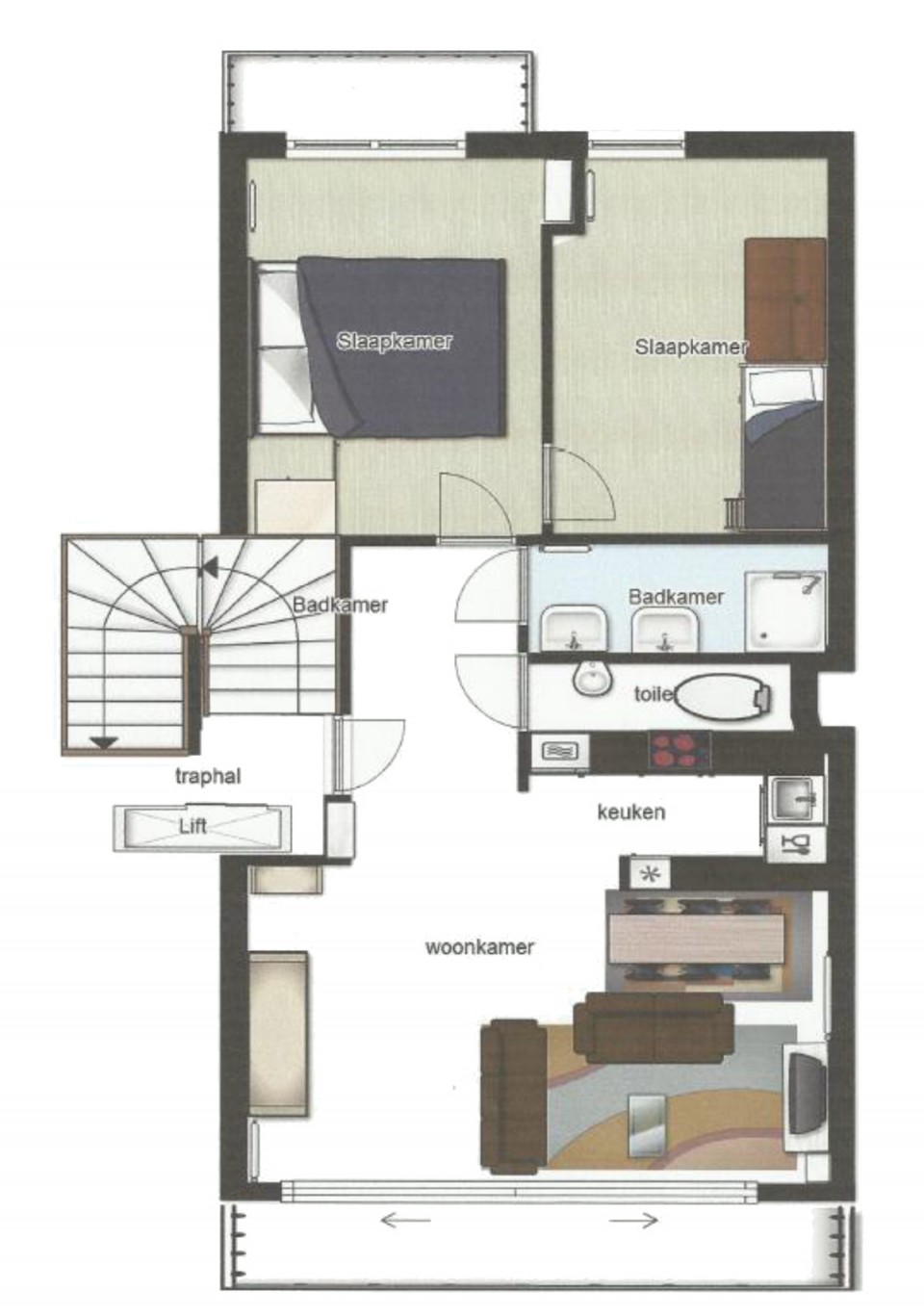 Appartement zeedijk Nieuwpoort - Locodep